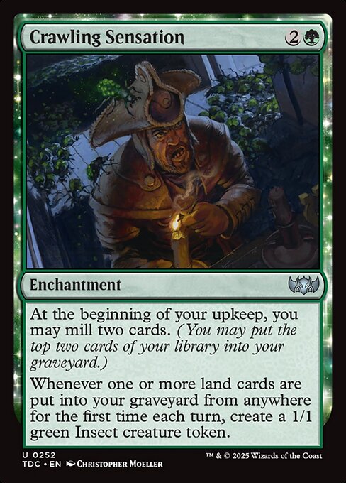 Crawling Sensation - Tarkir: Dragonstorm Commander #252