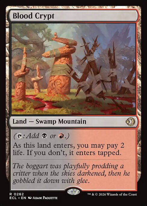 Blood Crypt - Lorwyn Eclipsed #262