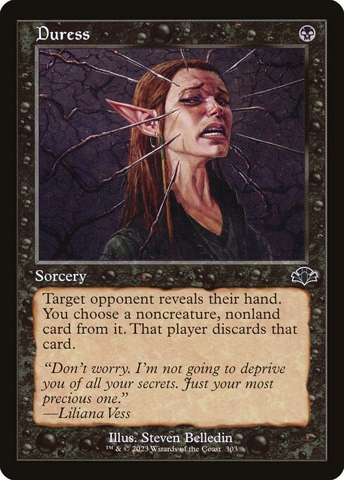 Duress (Retro Frame) - Dominaria Remastered #303