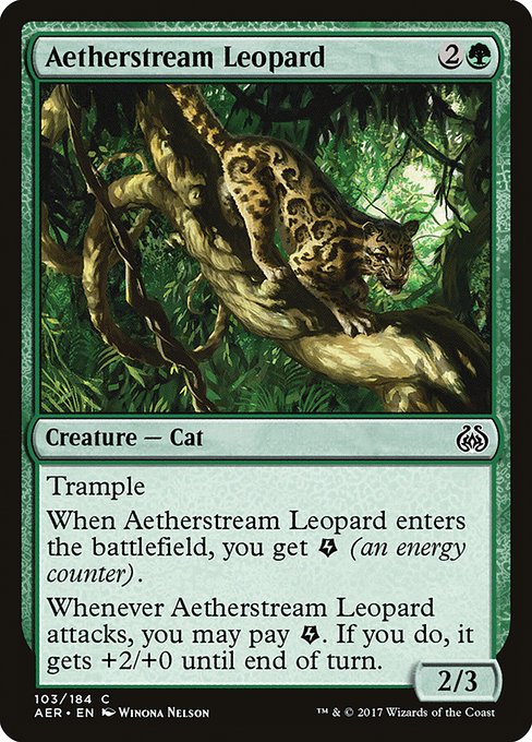 Aetherstream Leopard - Aether Revolt: - 103 - Near Mint