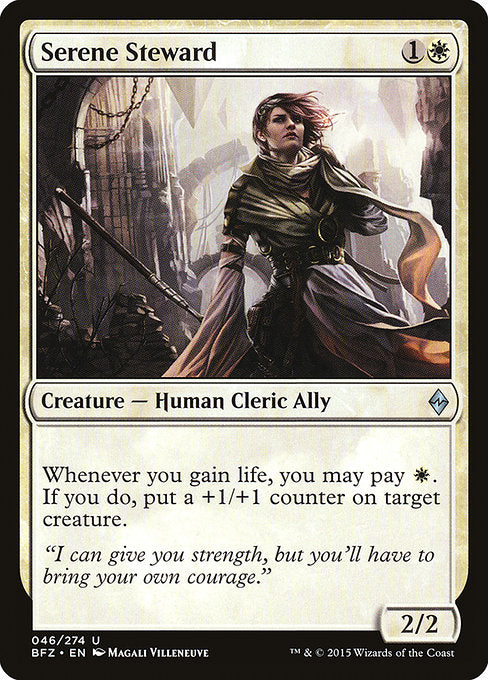Serene Steward - Battle for Zendikar #46