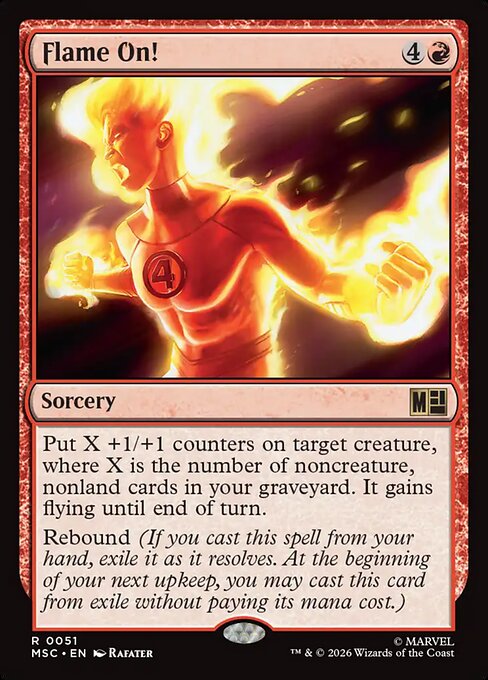 Flame On! - Marvel Super Heroes Commander #51