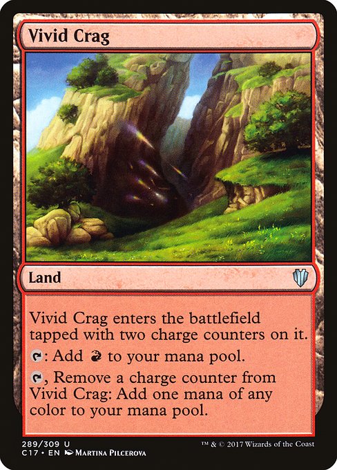 Vivid Crag - Commander 2017 #289