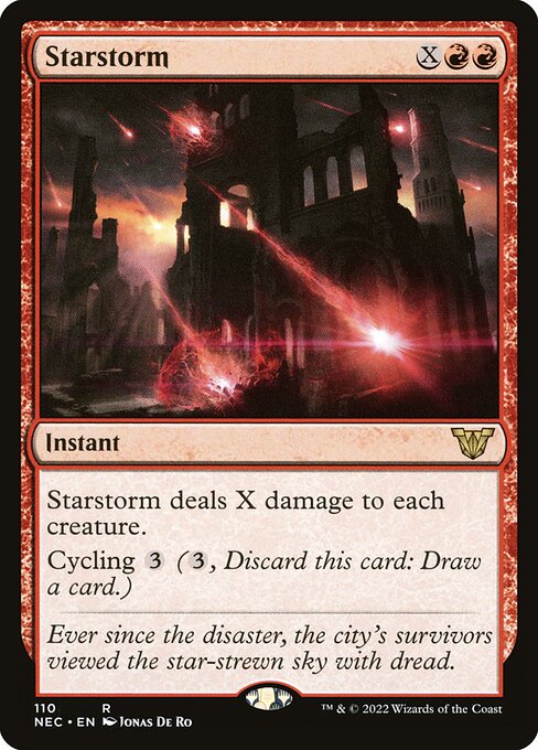 Starstorm - Neon Dynasty Commander #110