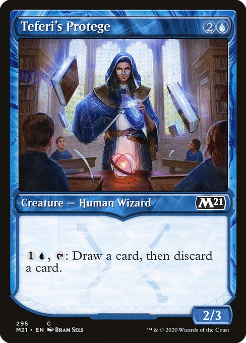 Teferi's Protege (Showcase) - Core Set 2021 #295