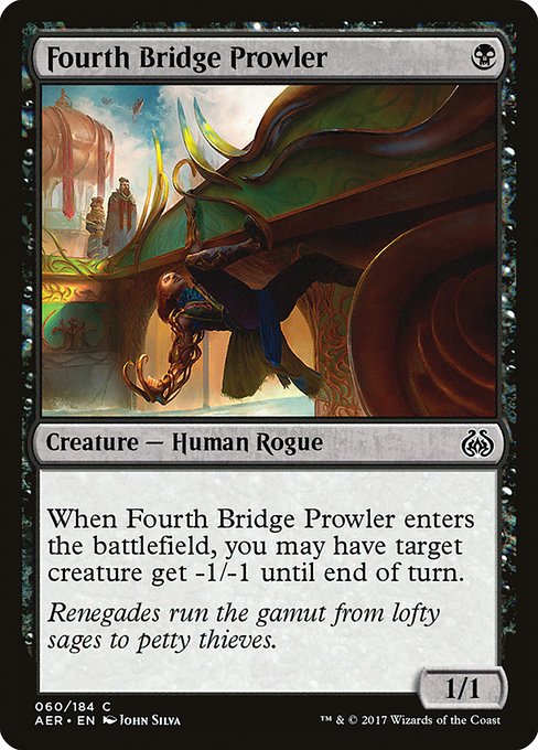 Fourth Bridge Prowler - Aether Revolt #60
