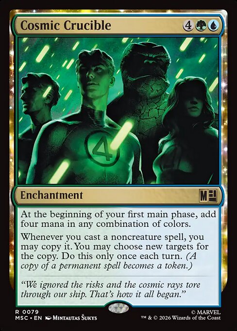 Cosmic Crucible - Marvel Super Heroes Commander #79