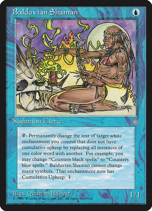 Balduvian Shaman - Ice Age #59