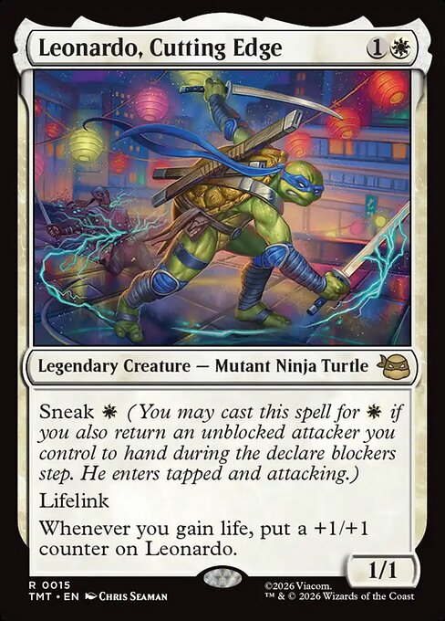 Leonardo, Cutting Edge - Teenage Mutant Ninja Turtles #15