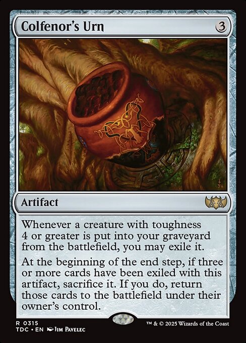 Colfenor's Urn - Tarkir: Dragonstorm Commander #315