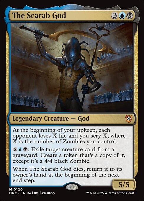The Scarab God - Aetherdrift Commander #120
