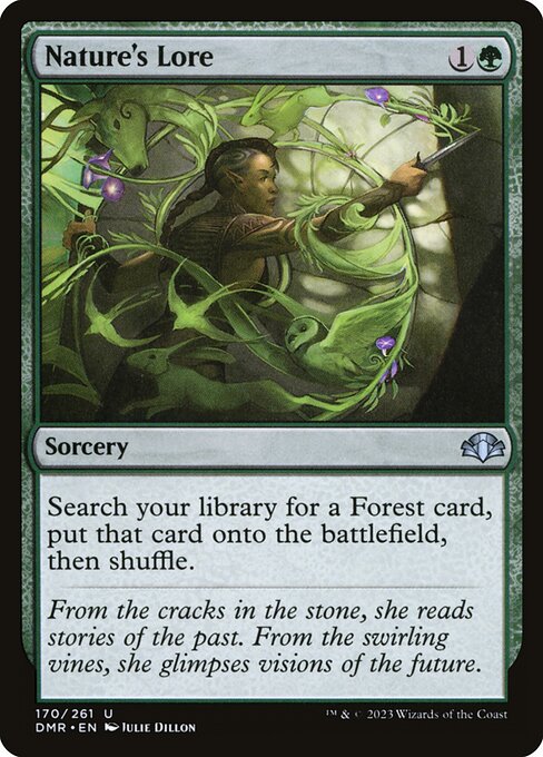 Nature's Lore - Dominaria Remastered #170