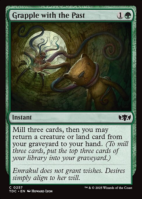 Grapple with the Past - Tarkir: Dragonstorm Commander #257
