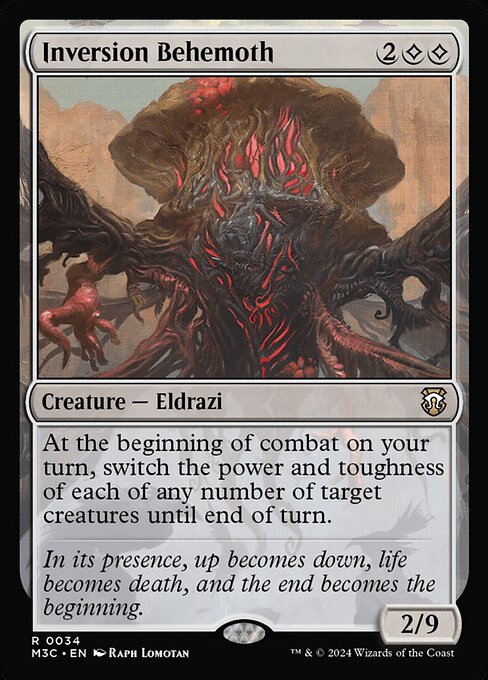 Inversion Behemoth - Modern Horizons 3 Commander #34