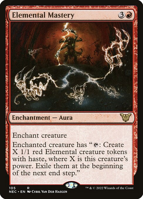 Elemental Mastery - Neon Dynasty Commander #105