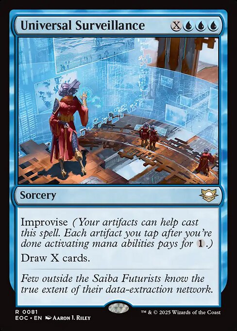 Universal Surveillance - Edge of Eternities Commander #81