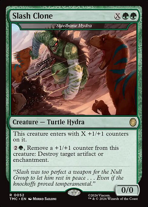 Slash Clone - Steelbane Hydra - Teenage Mutant Ninja Turtles Eternal #52