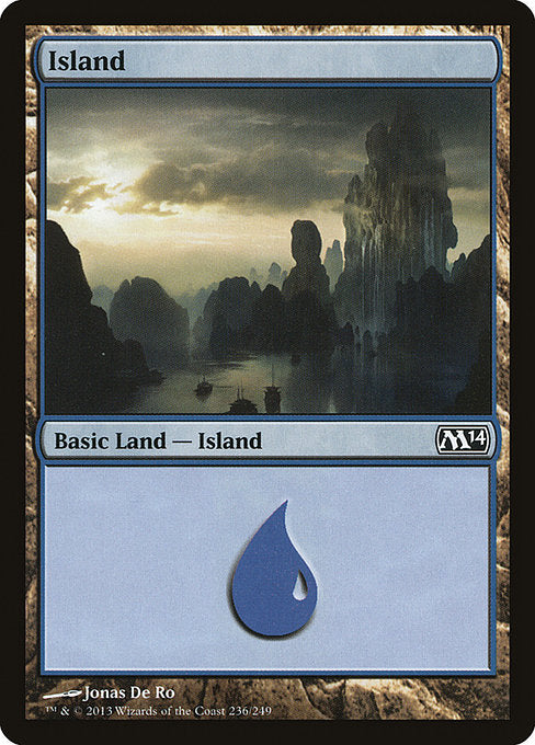 Island (236) - Magic 2014 #236