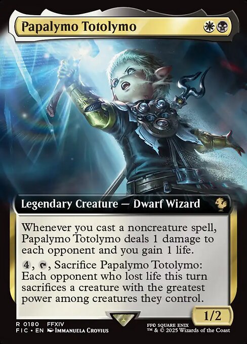 Papalymo Totolymo (Extended Art) - Final Fantasy Commander #180