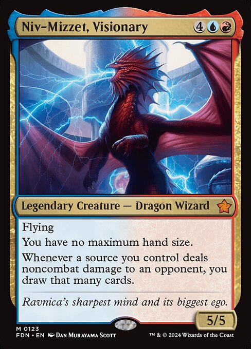 Niv-Mizzet, Visionary - Foundations #123