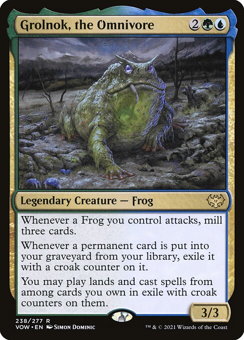 Grolnok, the Omnivore - Innistrad: Crimson Vow #238