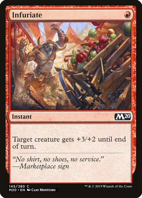 Infuriate - Core Set 2020 #145