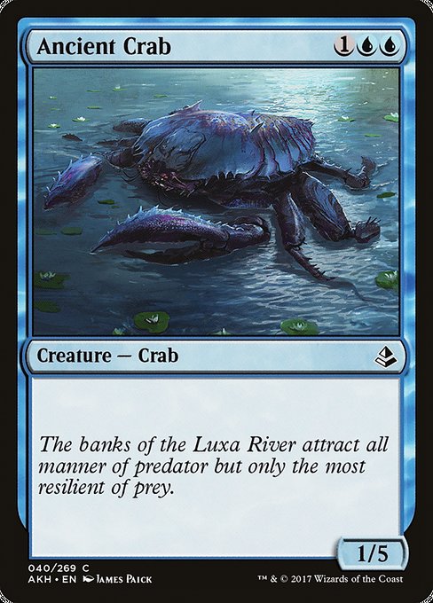 Ancient Crab - Amonkhet #40