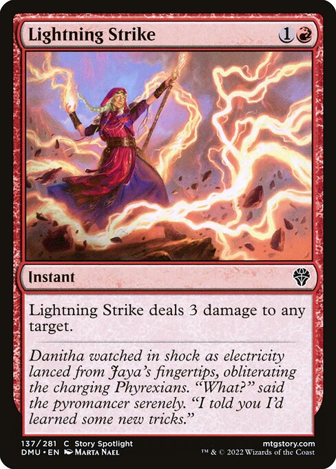 Lightning Strike - Dominaria United #137