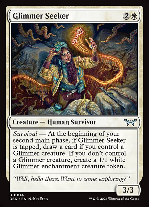 Glimmer Seeker - Duskmourn: House of Horror #14