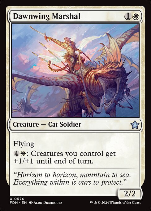 Dawnwing Marshal - Foundations #570