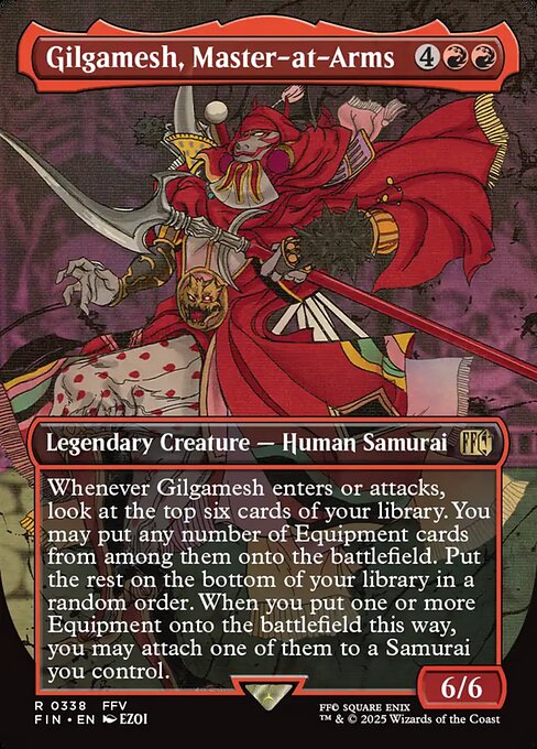 Gilgamesh, Master-at-Arms (Borderless) - Final Fantasy #338
