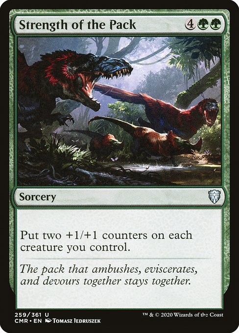 Strength of the Pack - Commander Legends #259