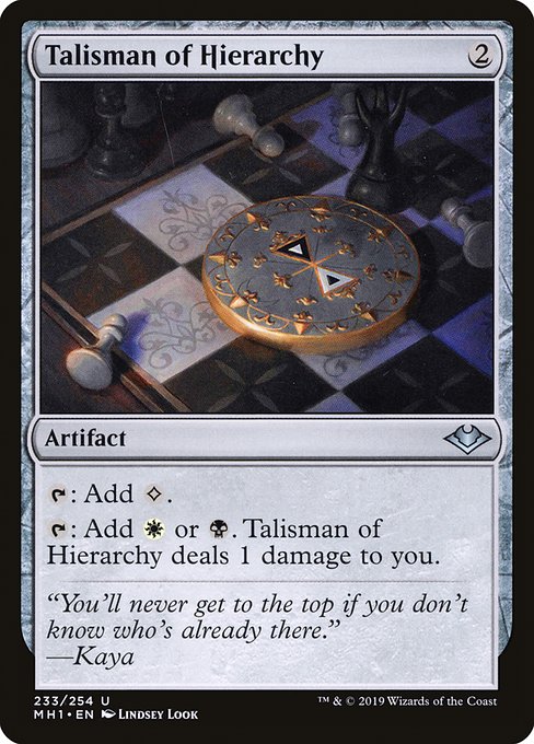 Talisman of Hierarchy - Modern Horizons #233