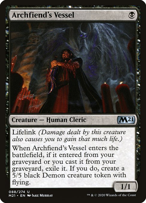 Archfiend's Vessel - Core Set 2021 #88