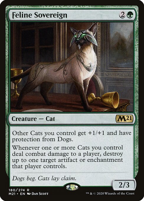 Feline Sovereign - Core Set 2021 #180