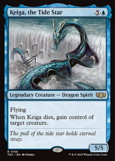 Keiga, the Tide Star - Commander: Tarkir: Dragonstorm: - 156 - Near Mint