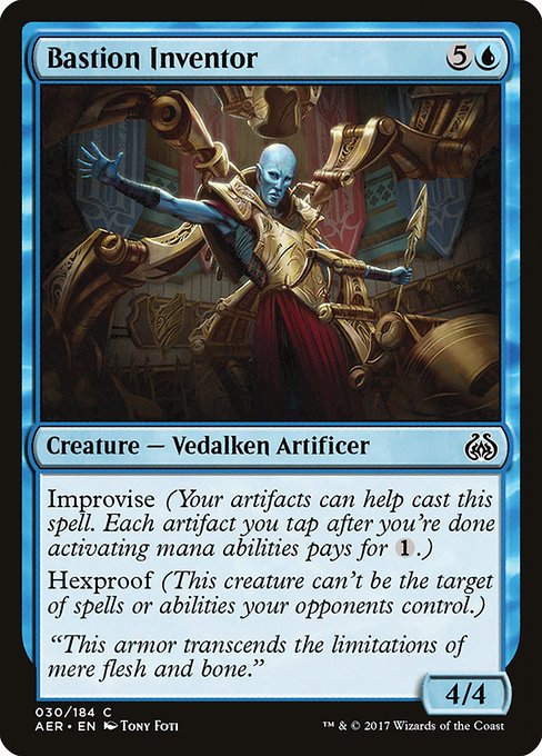 Bastion Inventor - Aether Revolt #30