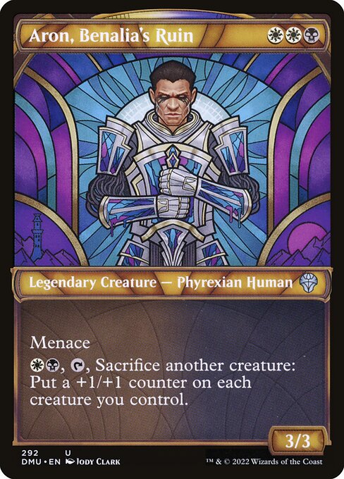 Aron, Benalia's Ruin (Showcase) - Dominaria United #292