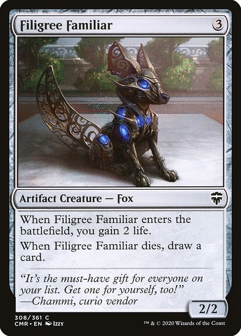 Filigree Familiar - Commander Legends #308