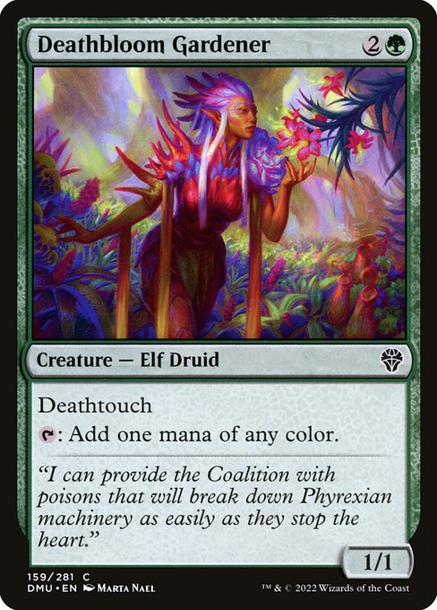 Deathbloom Gardener - Dominaria United #159