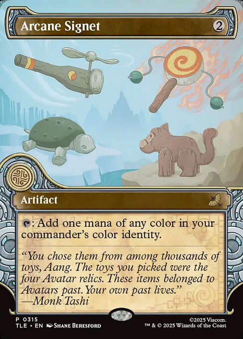 Arcane Signet (Showcase) - Avatar: The Last Airbender Eternal #315