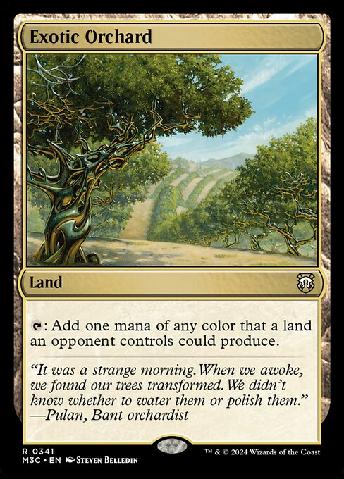 Exotic Orchard - Modern Horizons 3 Commander #341