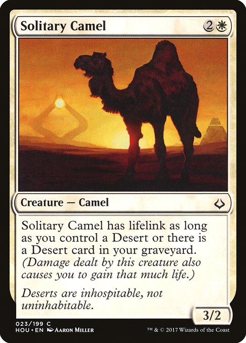 Solitary Camel - Hour of Devastation #23
