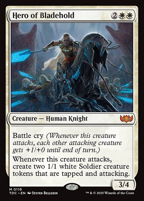 Hero of Bladehold - Tarkir: Dragonstorm Commander #119