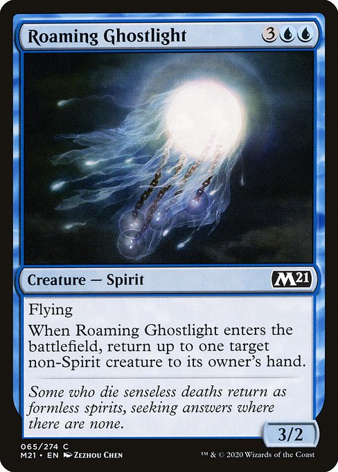 Roaming Ghostlight - Core Set 2021 #65