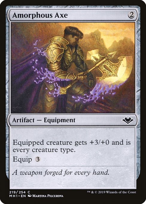 Amorphous Axe - Modern Horizons #219