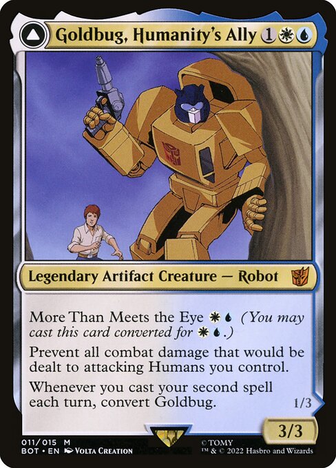 Goldbug, Humanity's Ally - Transformers #11