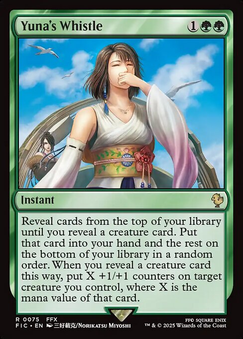 Yuna's Whistle - Final Fantasy Commander #75