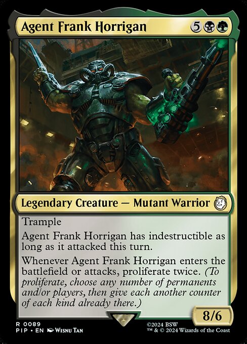 Agent Frank Horrigan - Fallout #89