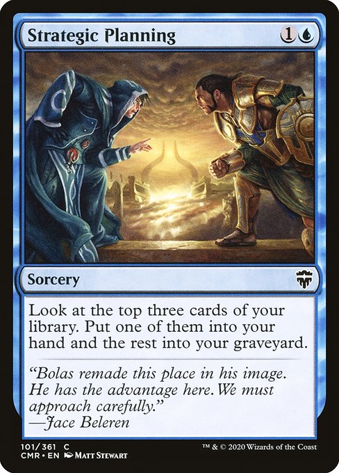 Strategic Planning - Commander Legends #101